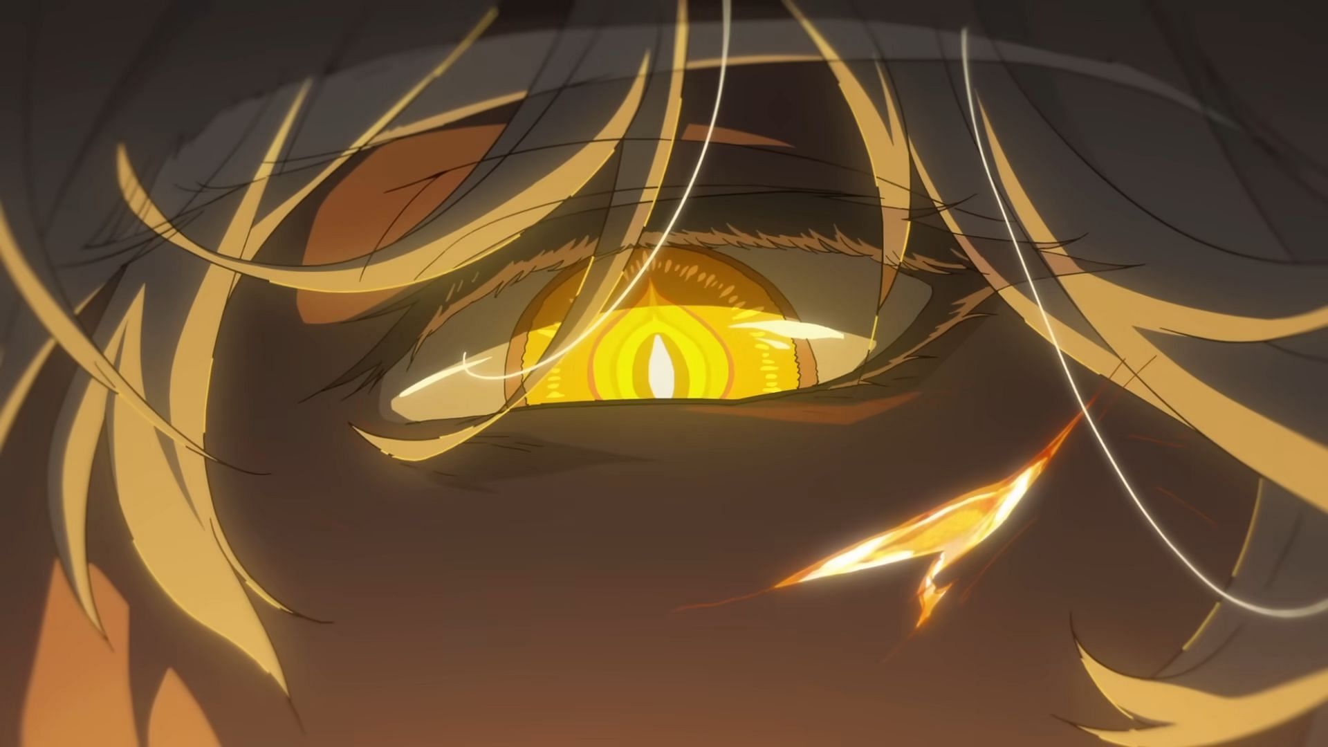 Nanook's gaze and the scratch on their cheek left by Phainon (Image via HoYoverse)